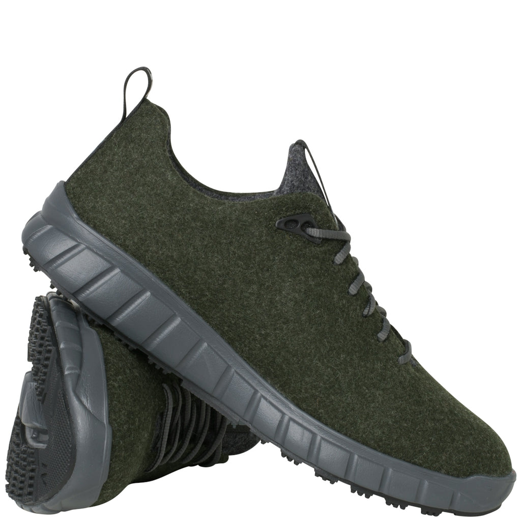 Womens Evo Lace Ups | Olive/Anthracite
