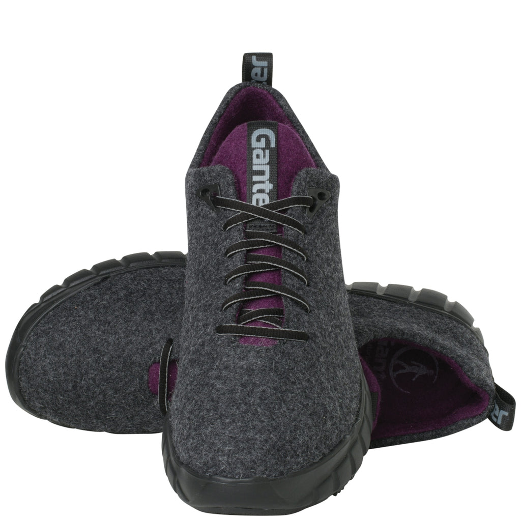Womens Evo Lace Ups | Anthracite/Viola