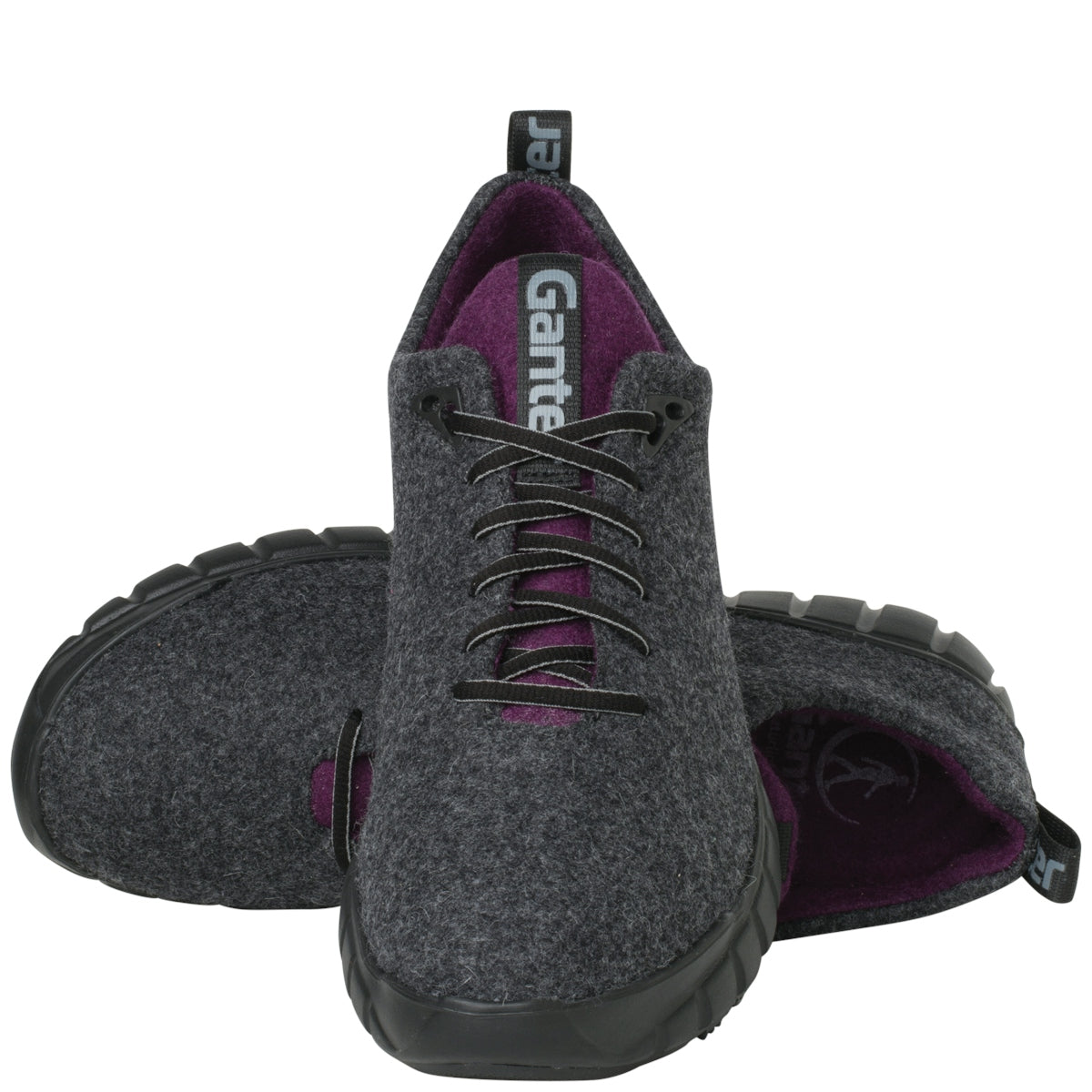 Womens Evo Lace Ups | Anthracite/Viola