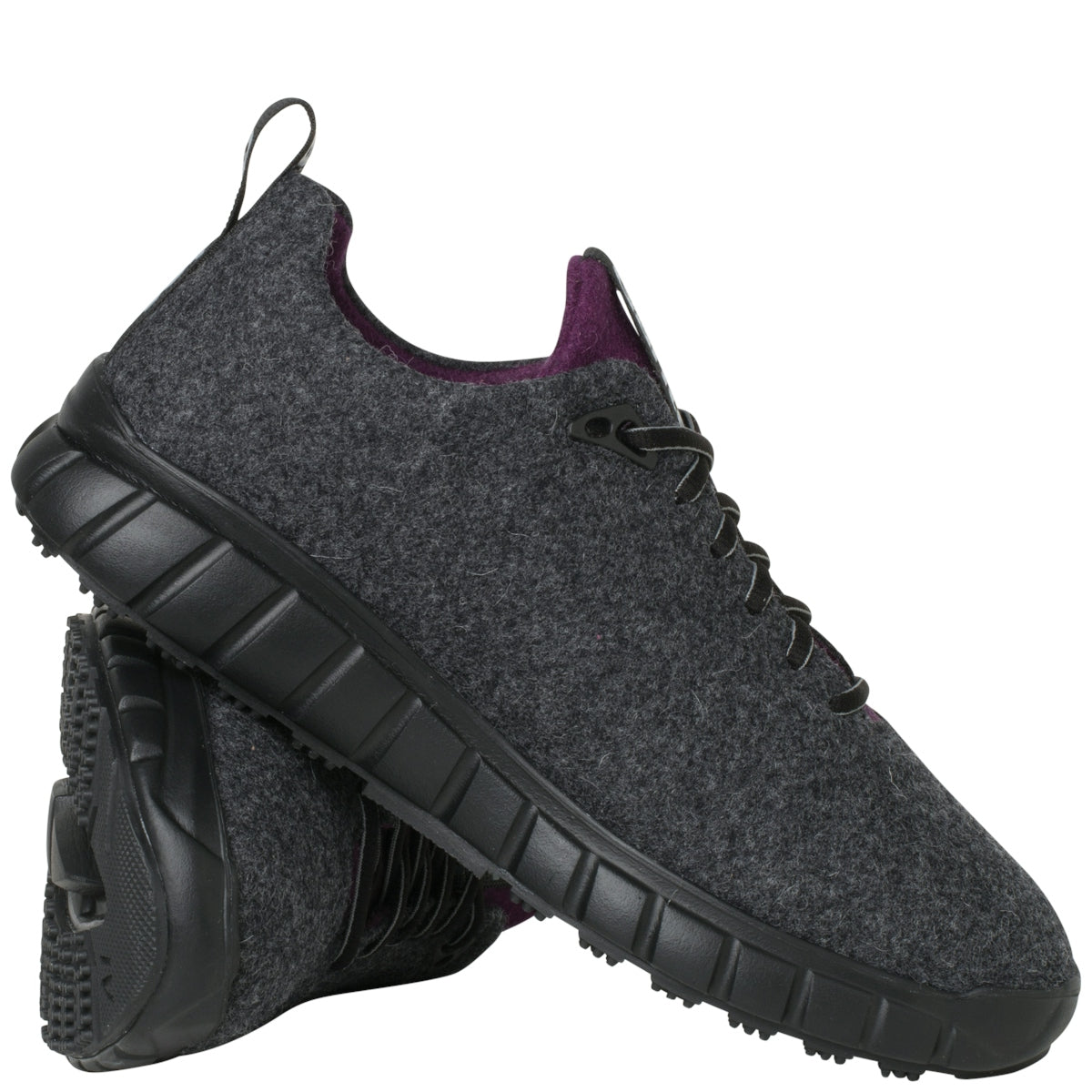 Womens Evo Lace Ups | Anthracite/Viola